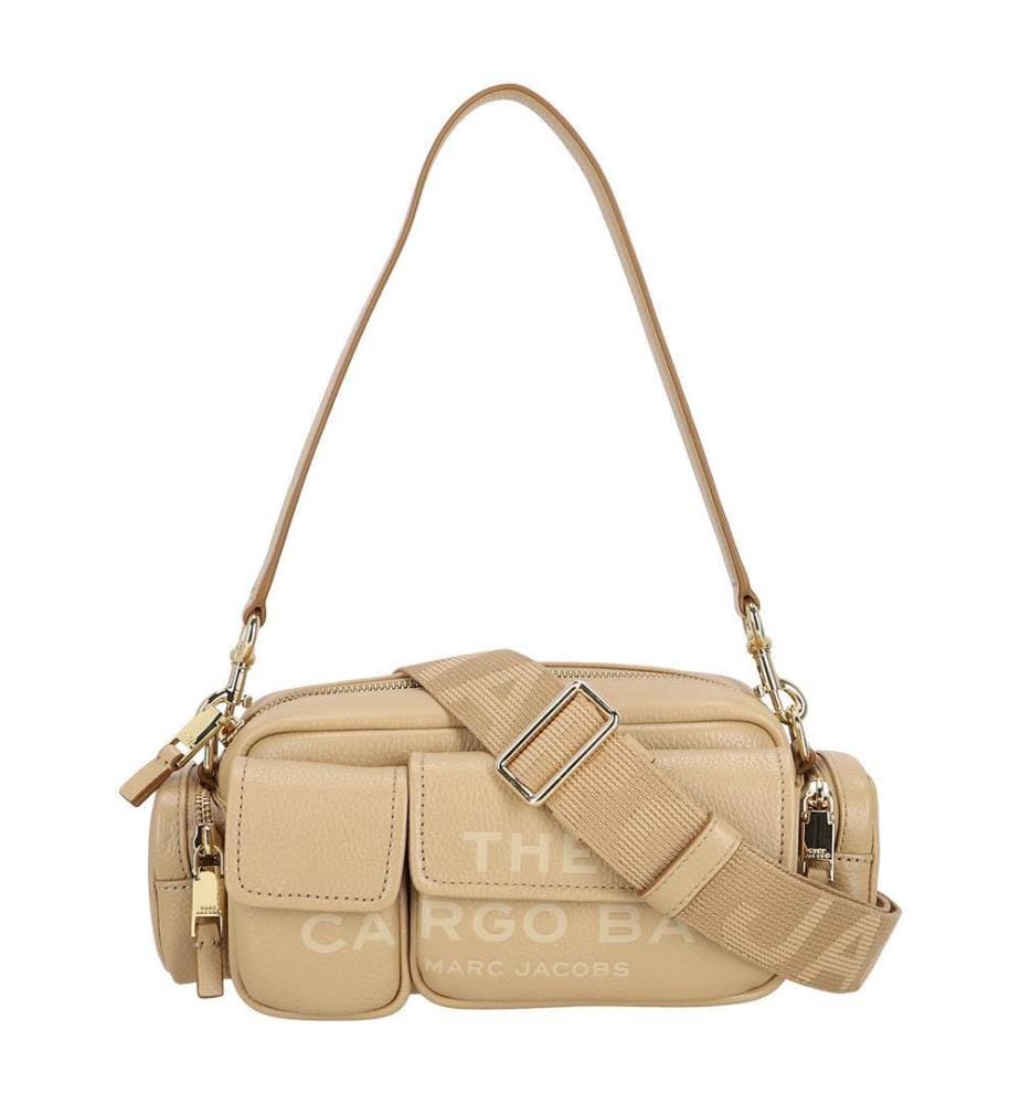 The Leather Cargo Bag - Noir
