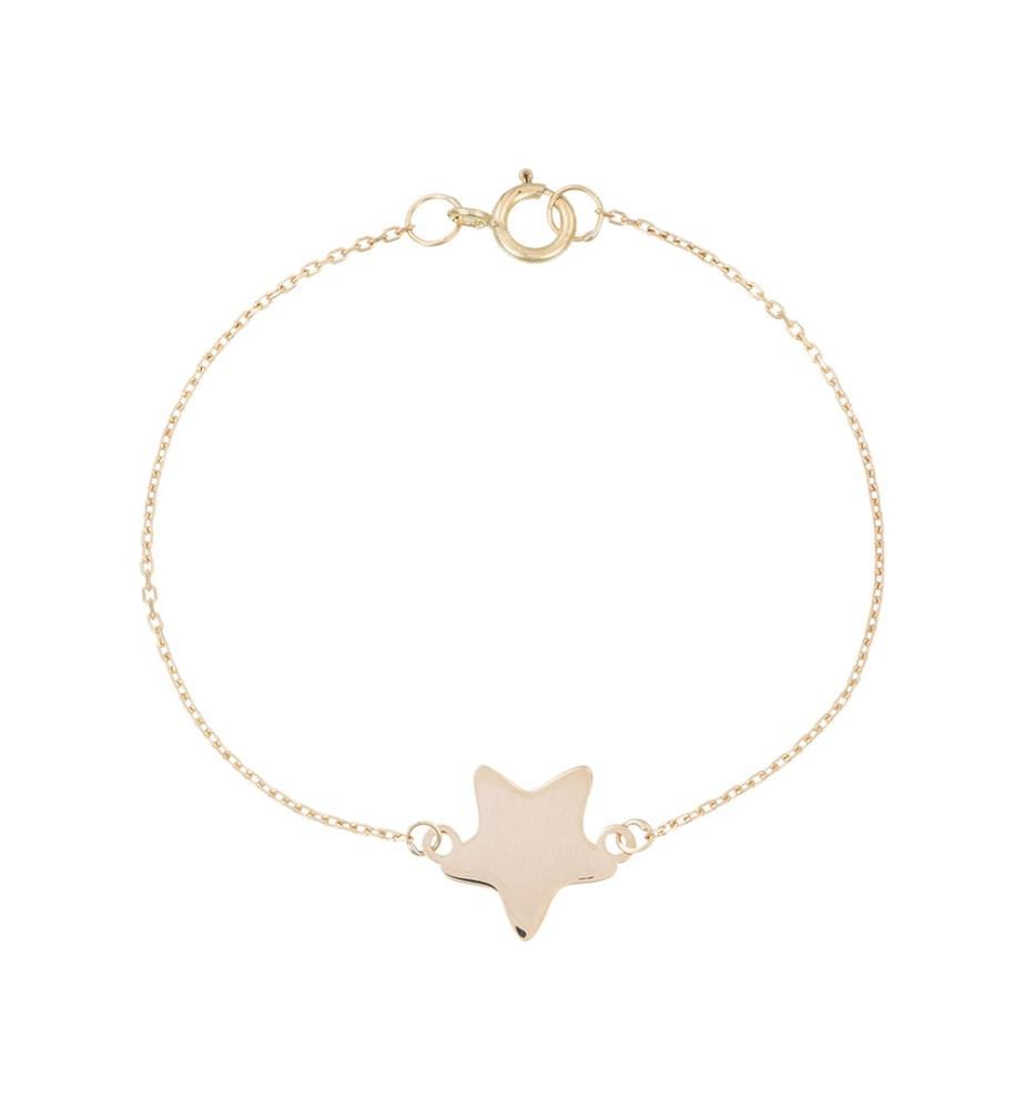 Bracelet Petite étoile doréeOr Jaune 375/1000