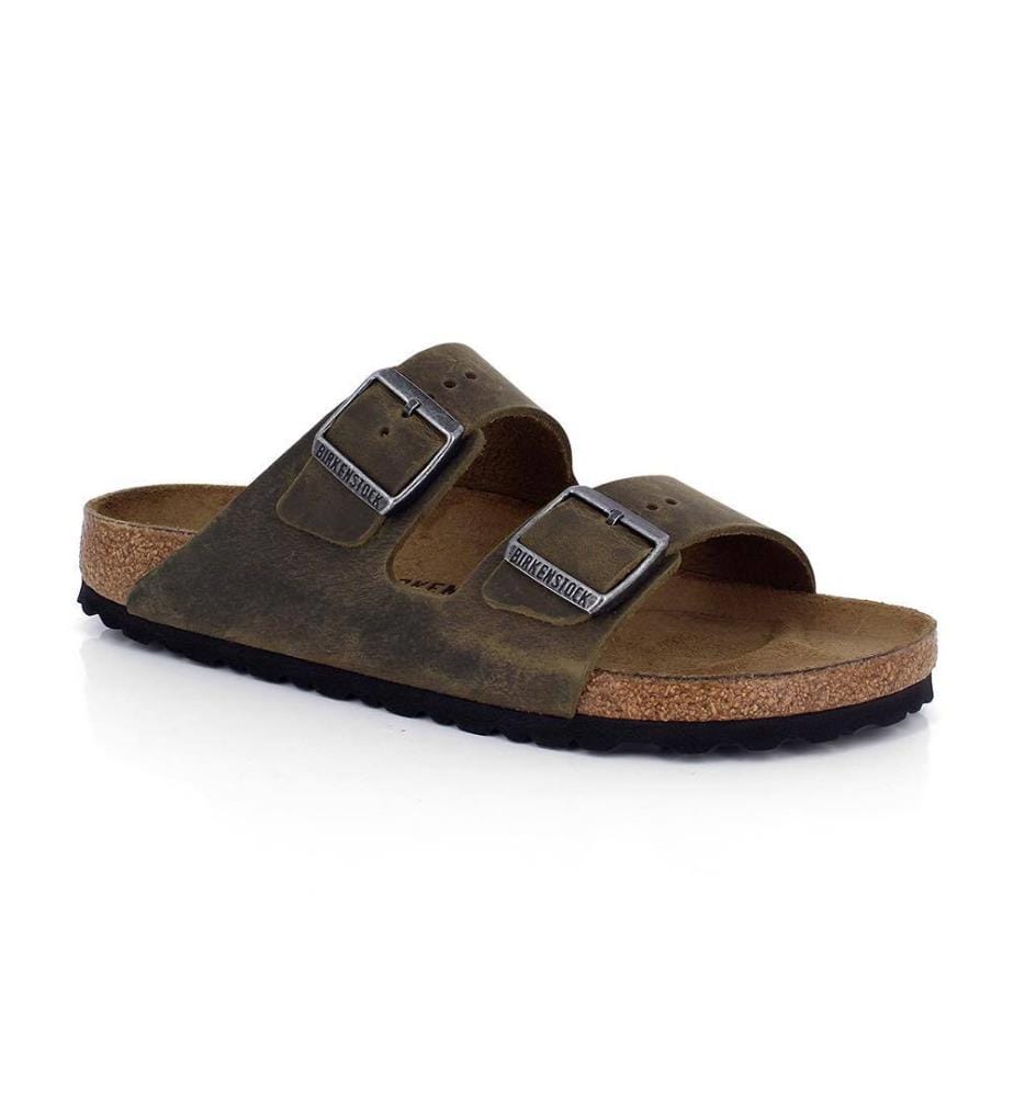 Sandales Arizona Arizona Oiled Leather - Kaki