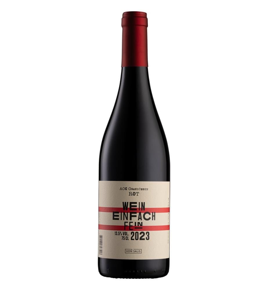 von Salis Bündner Wein einfach fein ROT 2023 - 75 cl