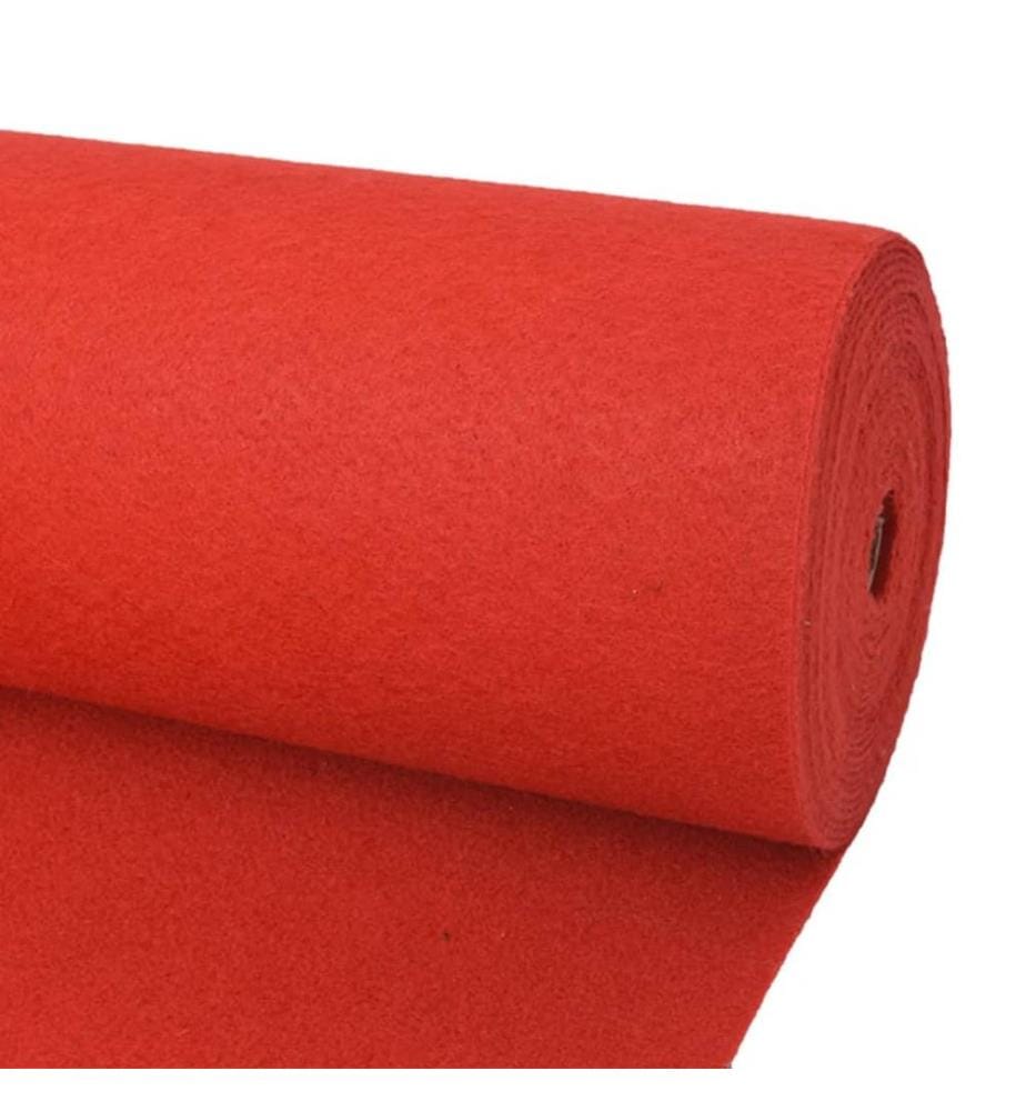 Tapis pour exposition 1 x 24 m rouge