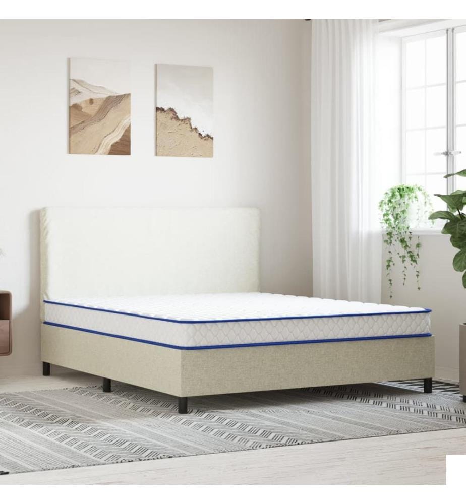 Matelas en mousse à mémoire de forme 200 x 160 x 17 cm doux