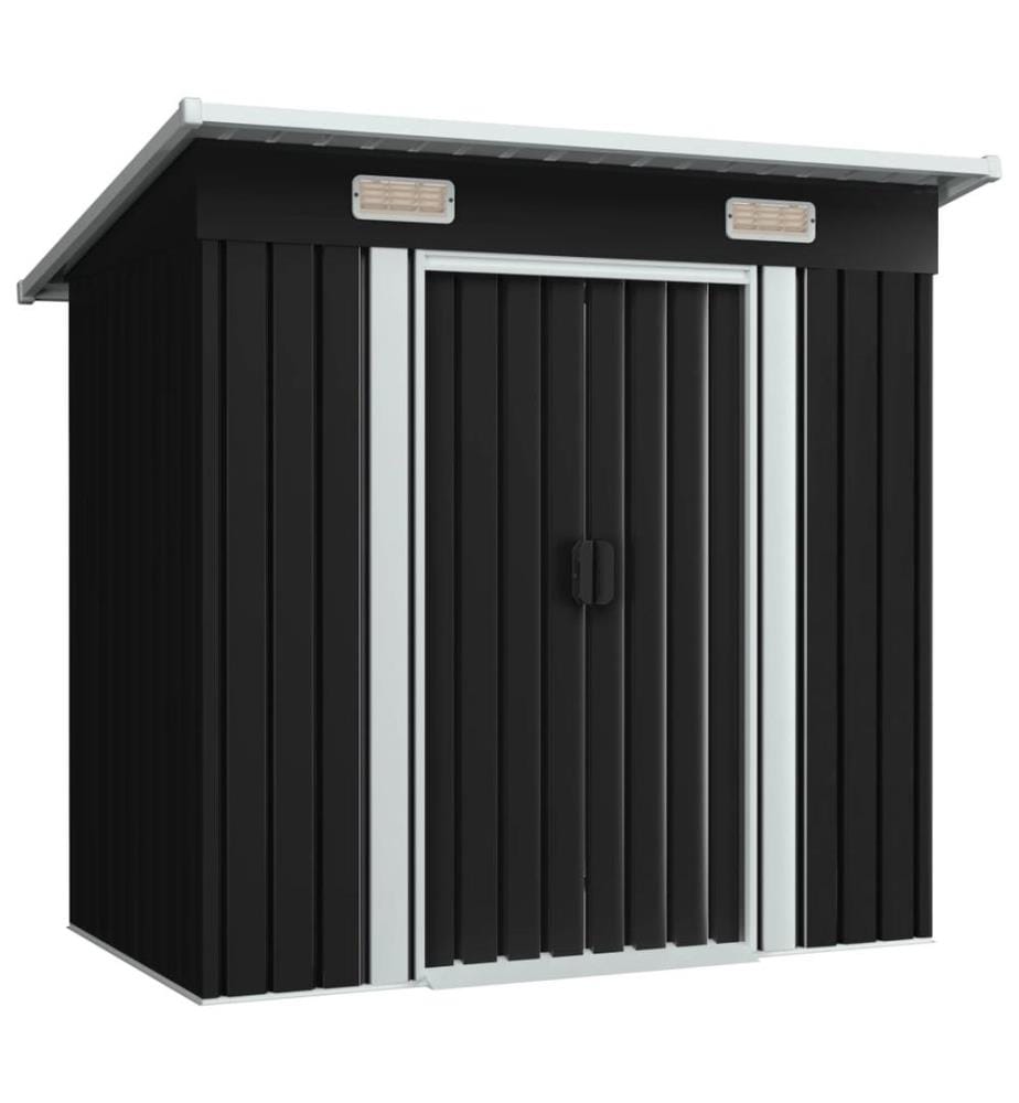 Abri de jardin Anthracite Acier