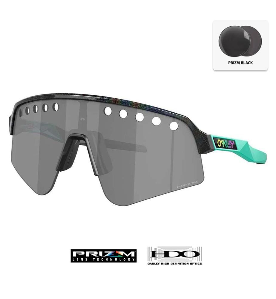 Lunettes de Soleil Sutro Lite Sweep Cycle The Galaxy - Verres Black - Monture Dark Galaxy