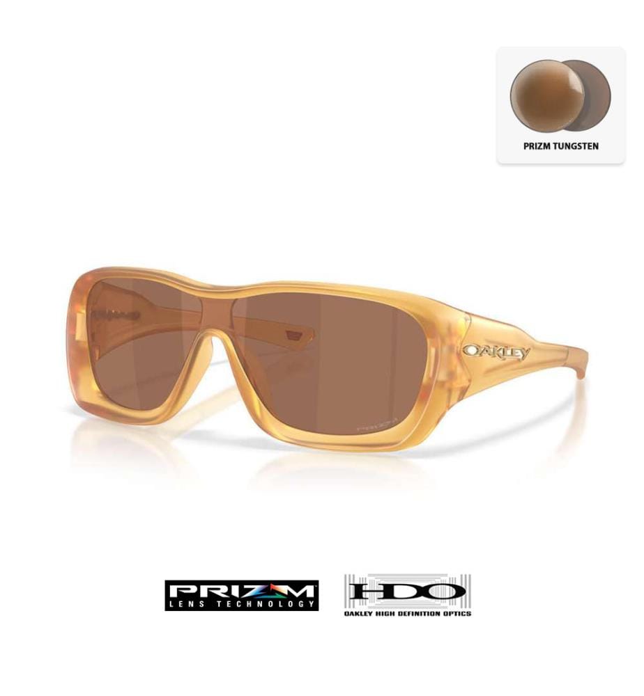 Lunettes de Soleil Chaminade - Verres Prizm Tungsten - Monture Matte Transparent Light Curry