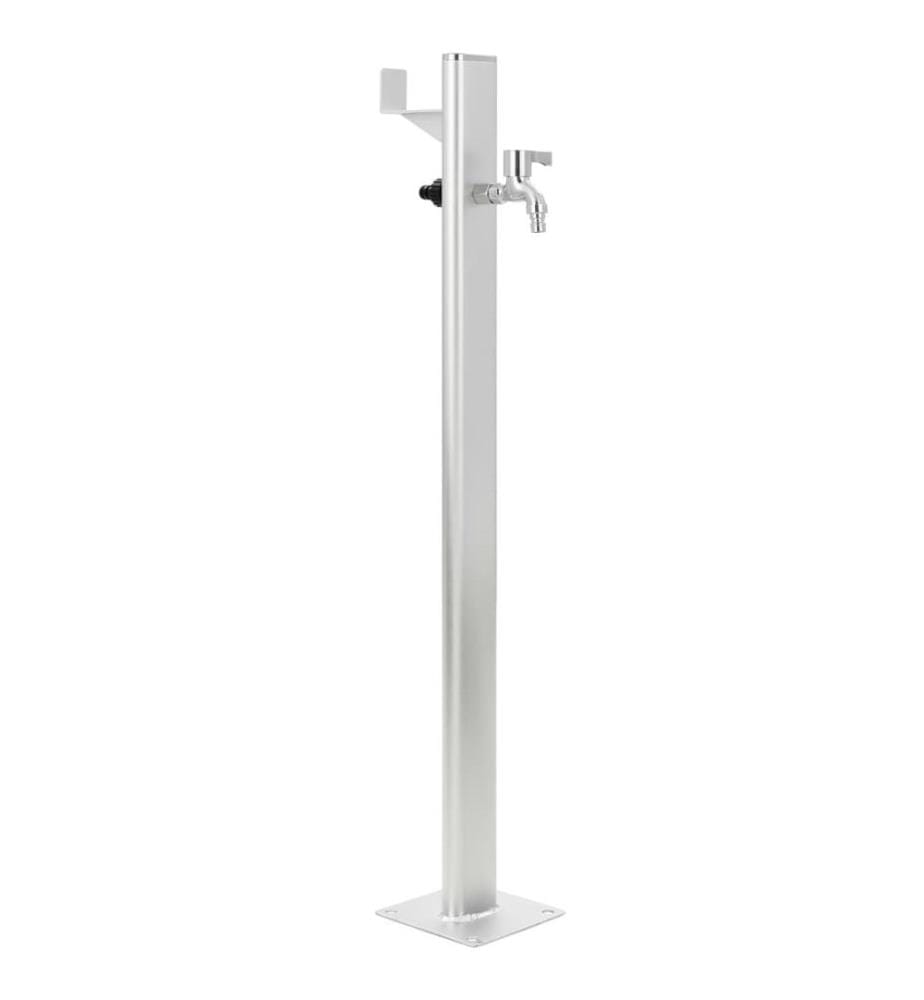 Colonne à eau de jardin Aluminium 95 cm