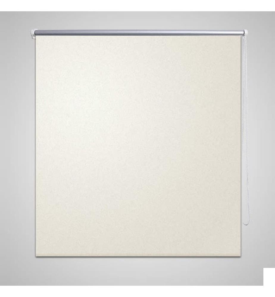 Store enrouleur occultant 100 x 230 cm crème