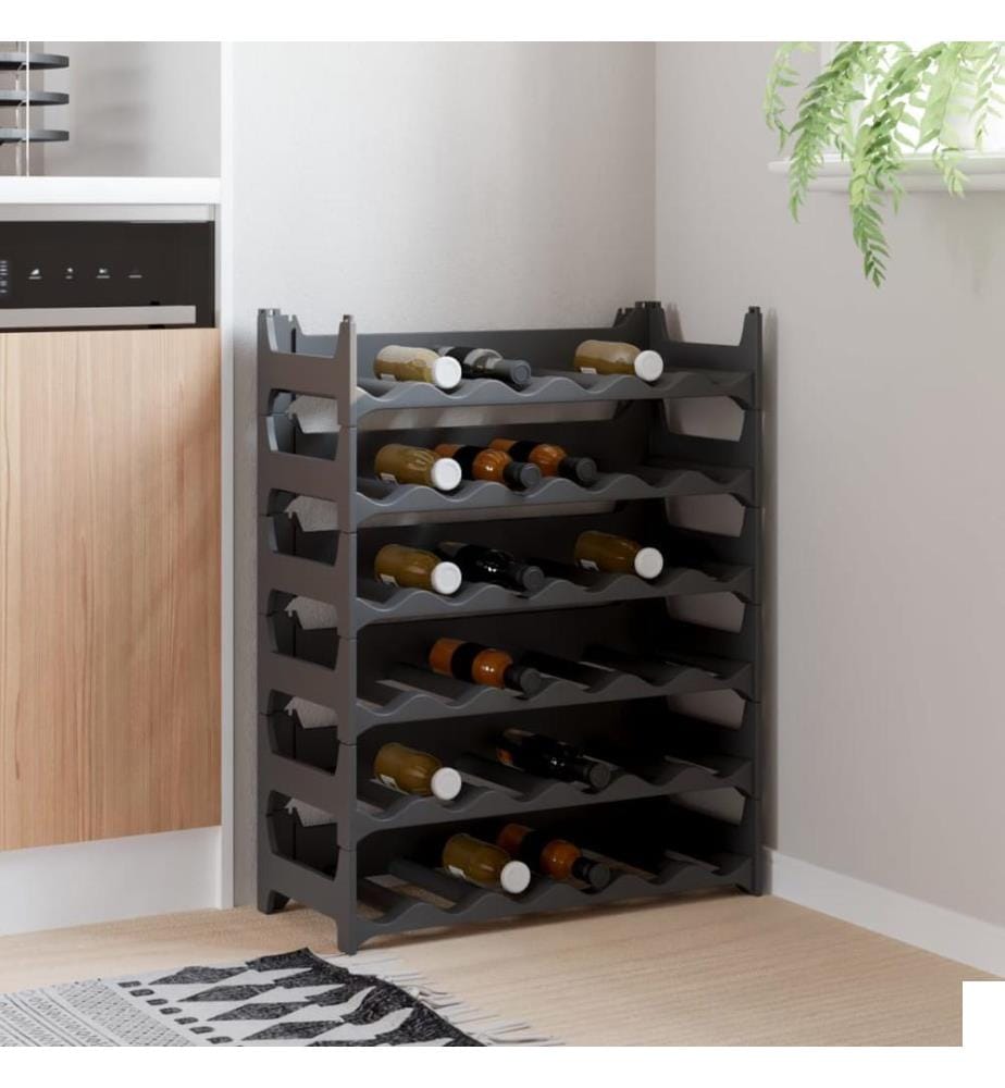 Casier à vin pour 36 bouteilles PP empilable
