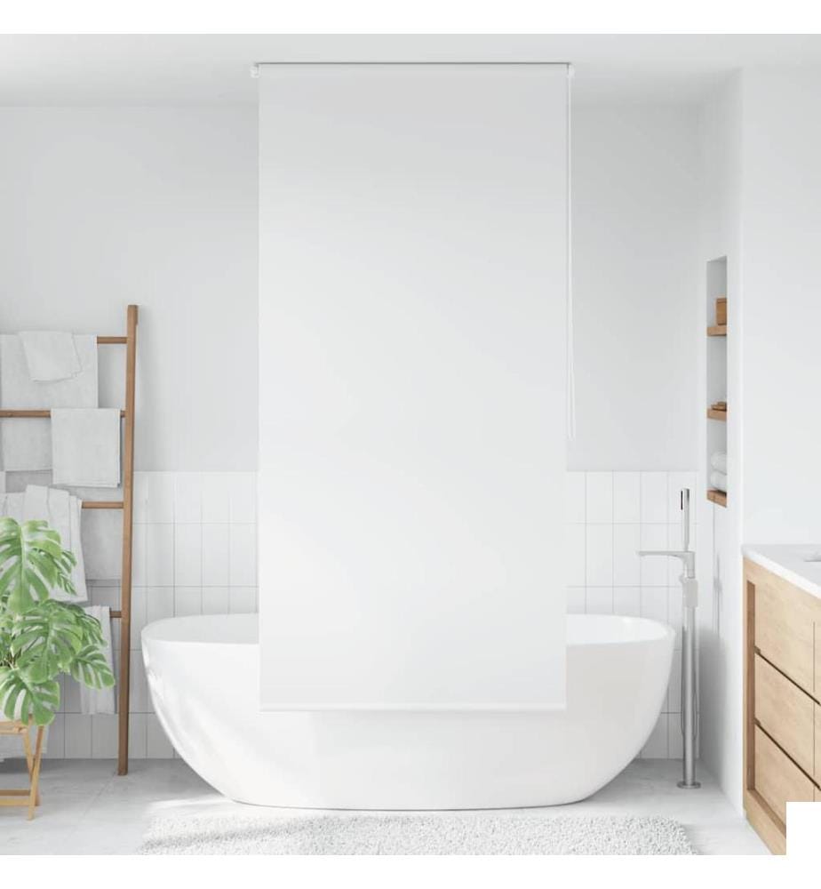 Store roulant de douche 120x240 cm Blanc
