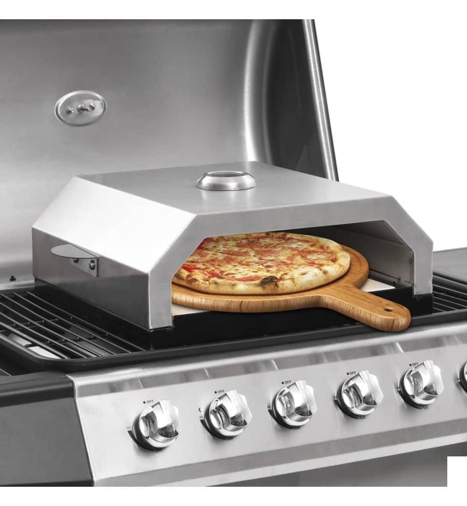 Four à pizza avec pierre en céramique pour barbecue au charbon
