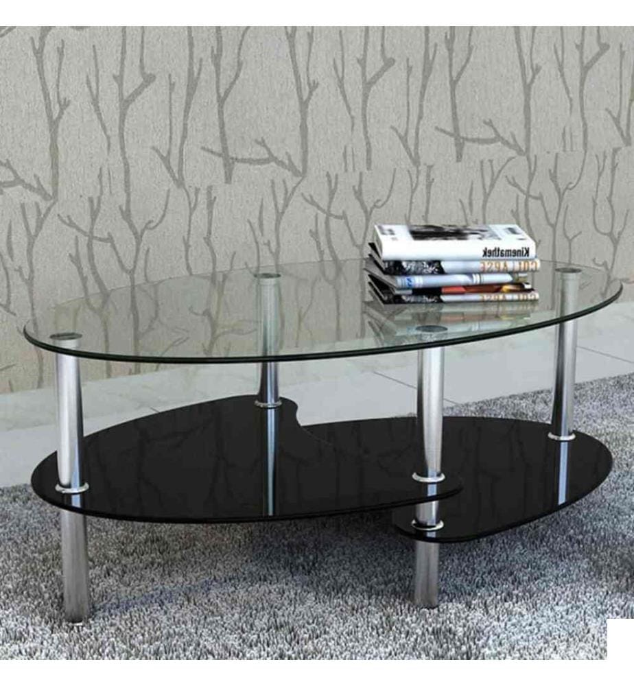 Table basse avec design exclusif Noir