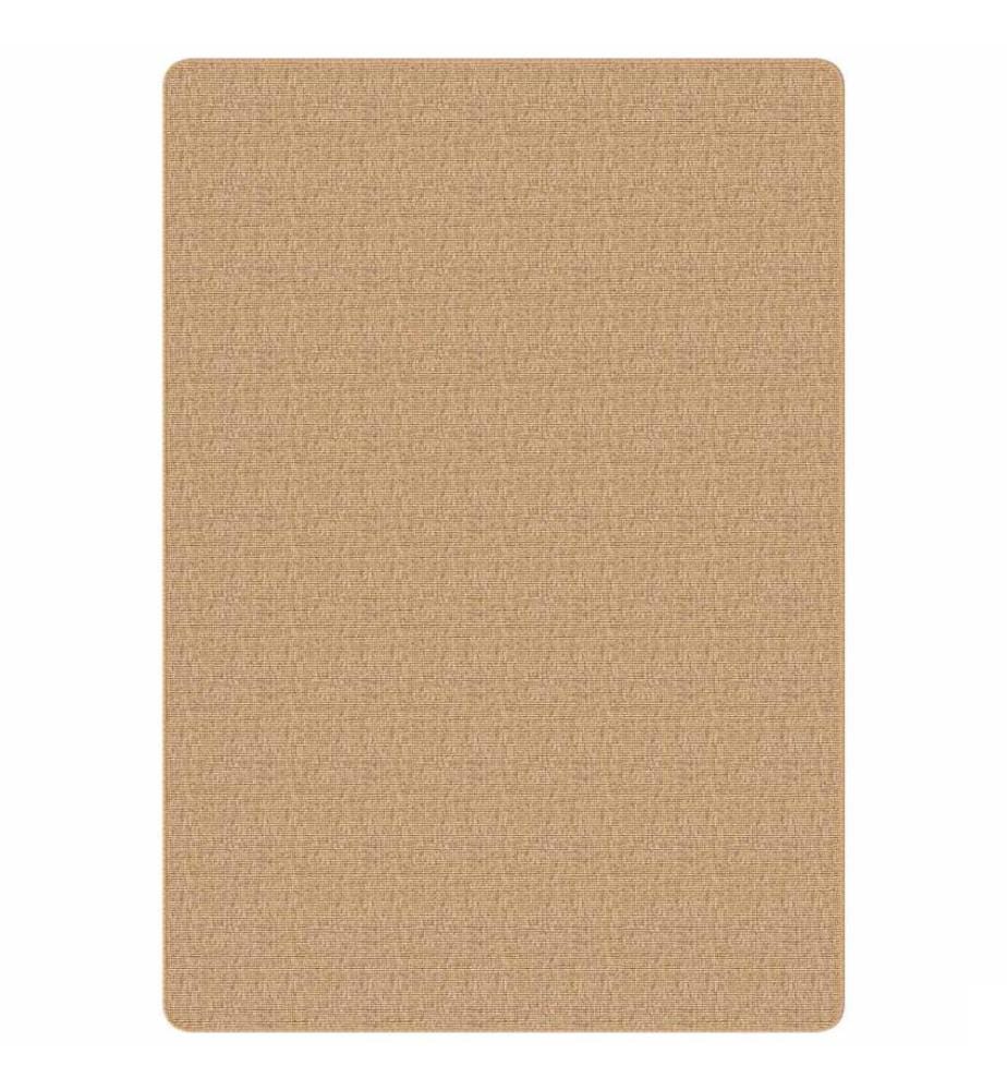 Tapis en jute avec support en latex 140x200 cm Naturel