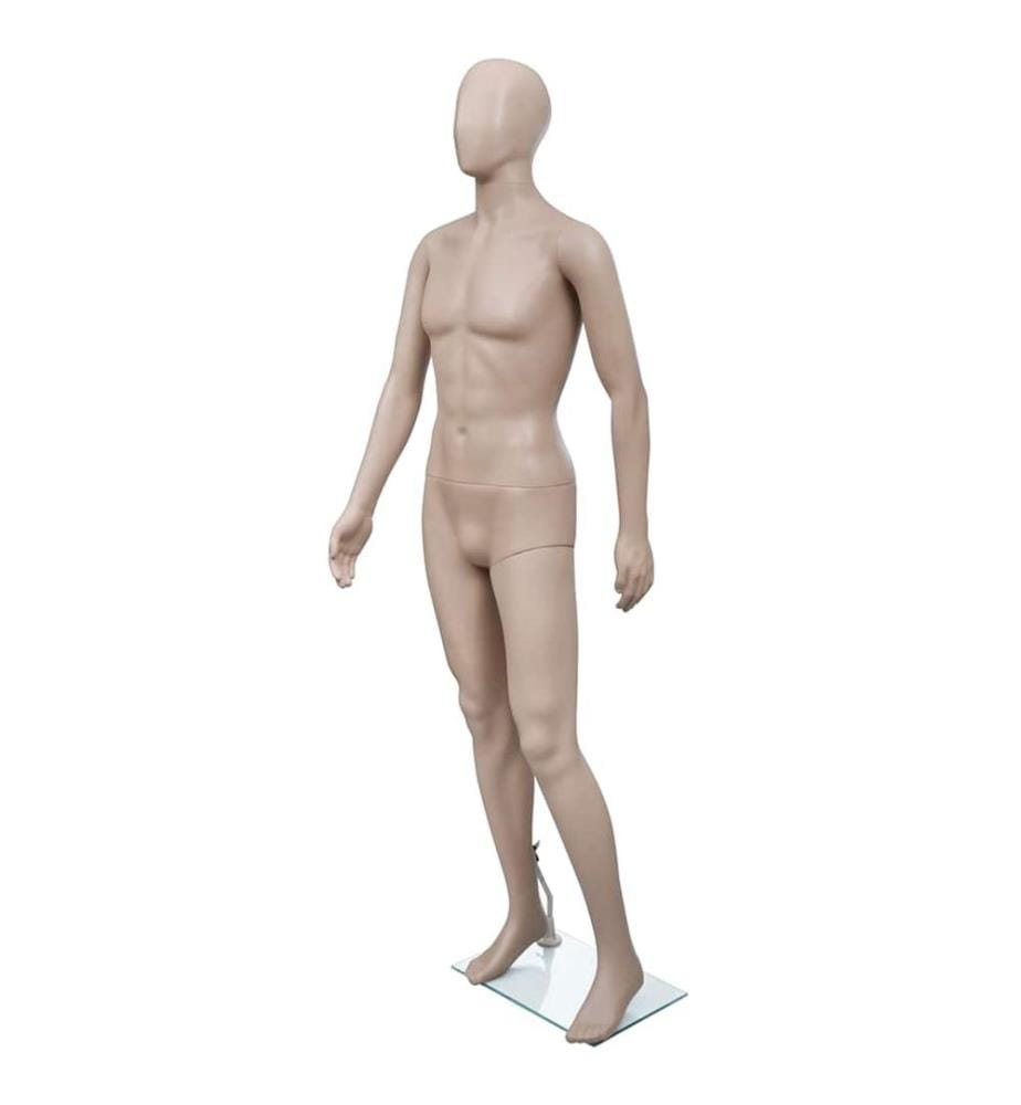 Mannequin de vitrine Homme Tête ronde