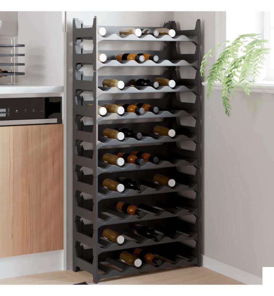 Casier à vin pour 60 bouteilles PP empilable