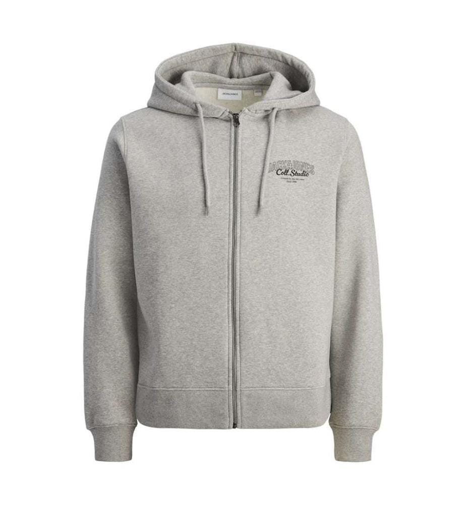 Sweat à capuche zippé - Gris