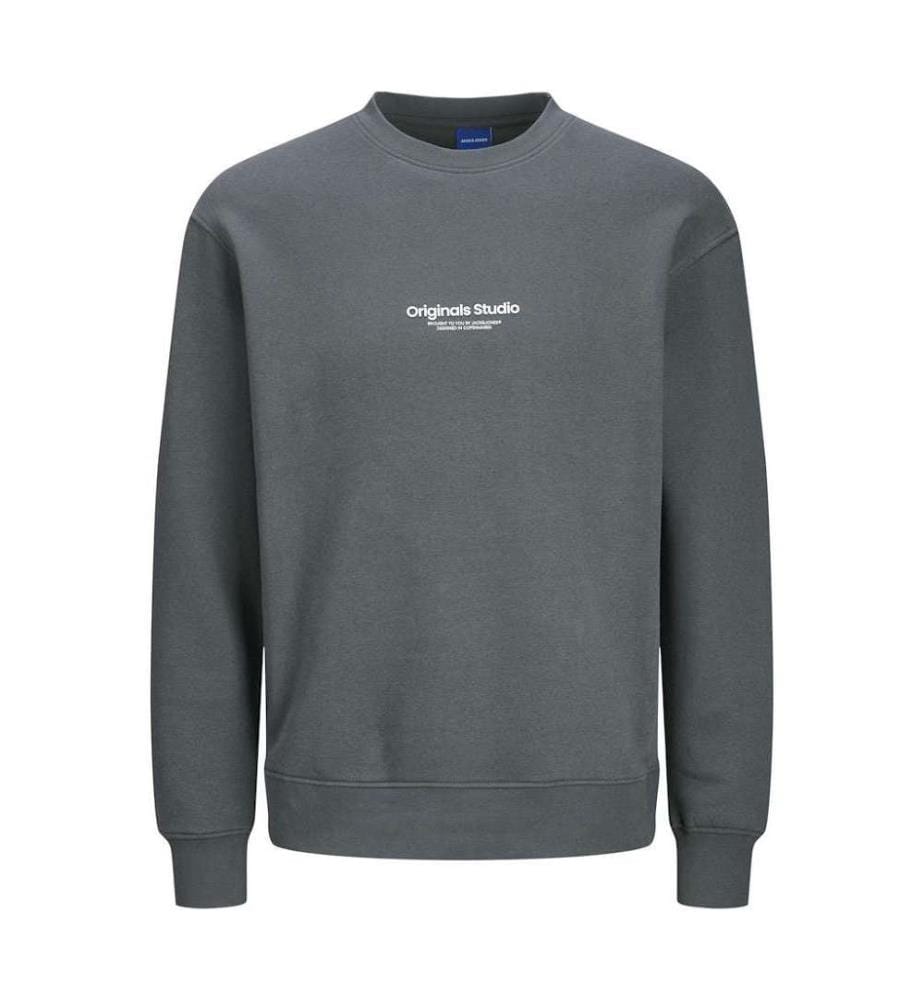 Sweat col ras du cou - Gris