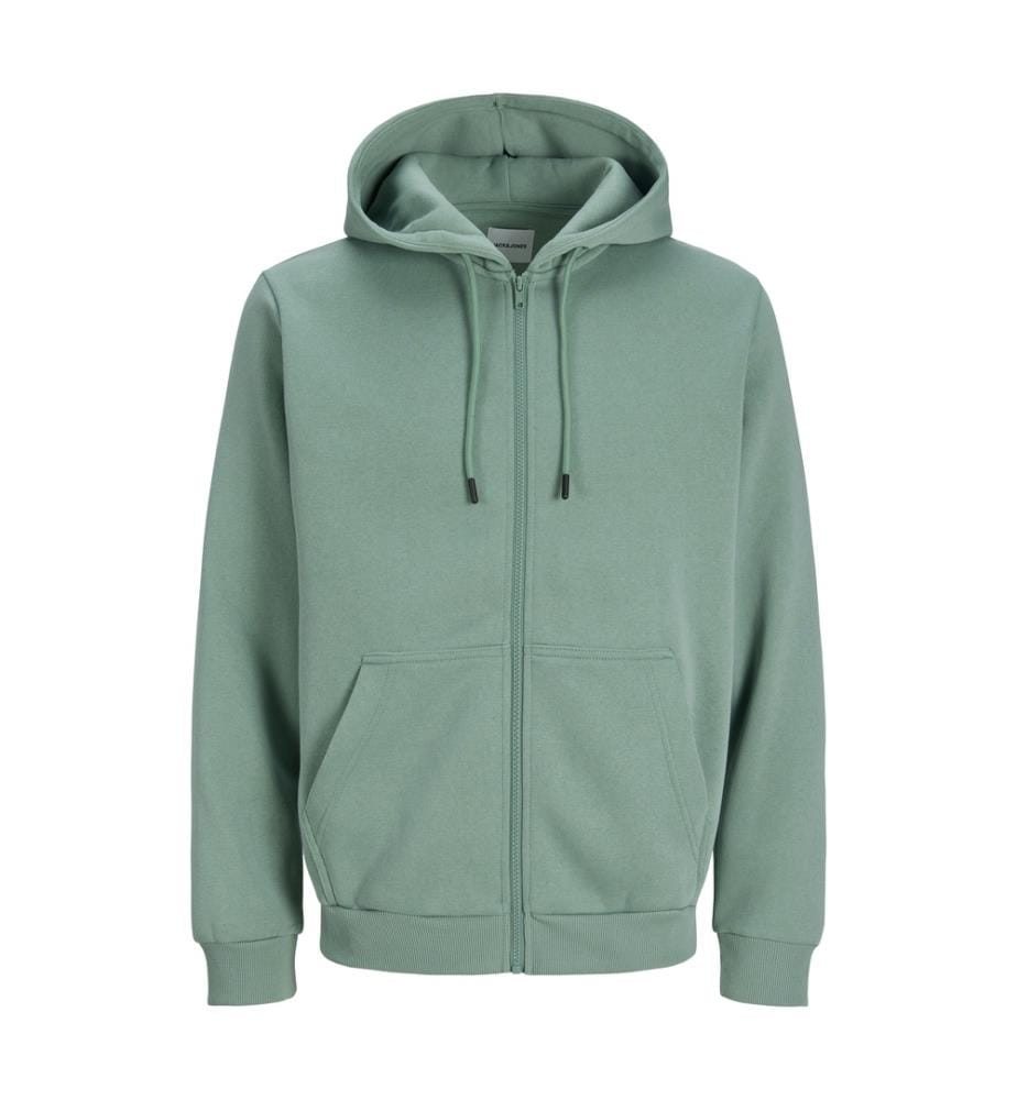 Cardigan en molleton - Bleu minéral