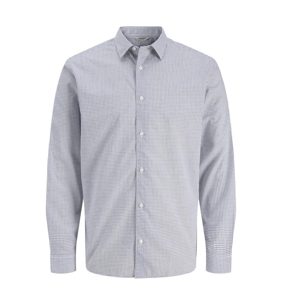 Chemise - Blanc W Navy Blazer