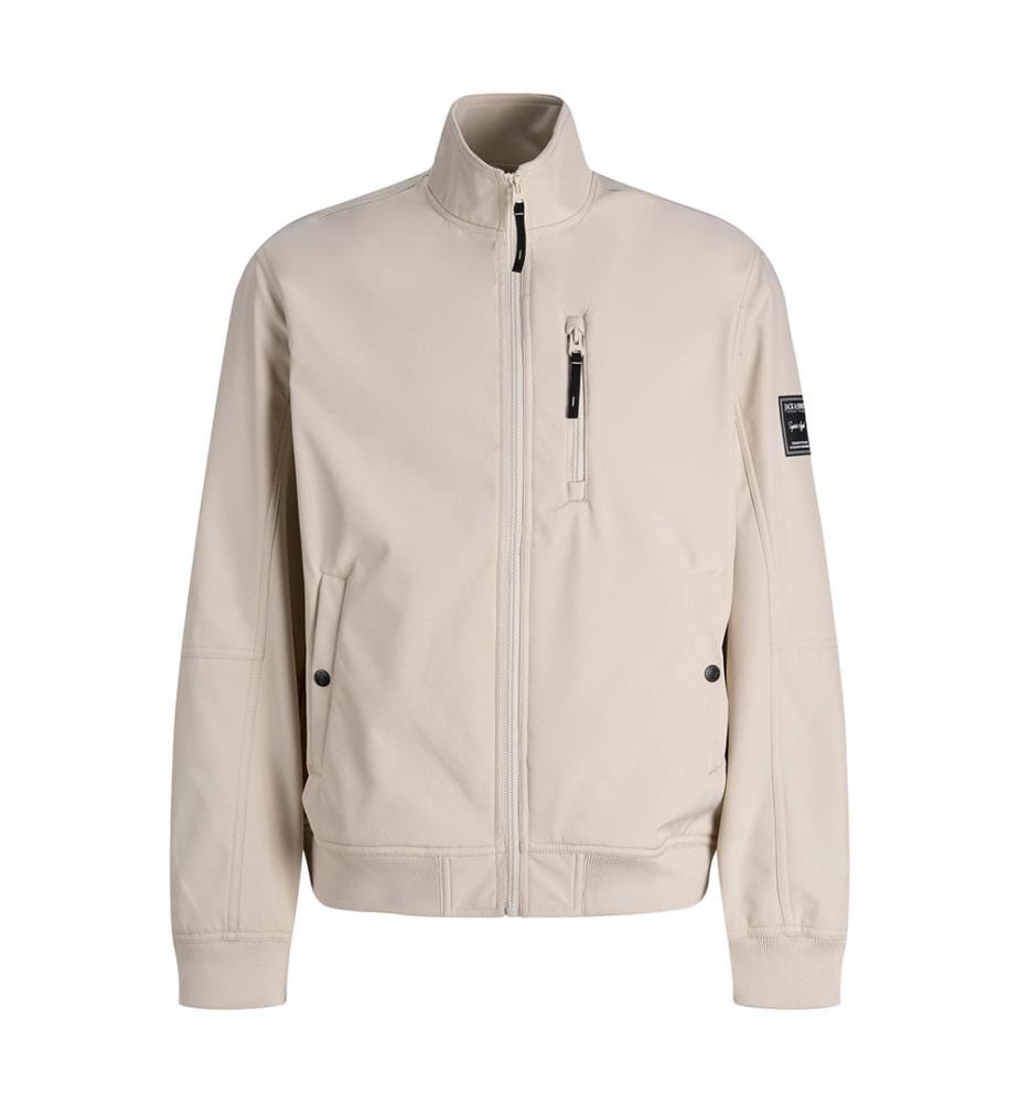 Veste Bomber Parker Softshell - Moonbeam