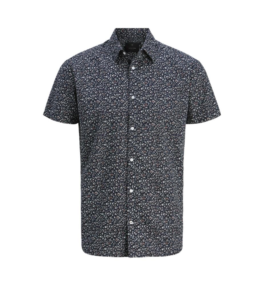 Chemise coupe regular - Bleu nuit