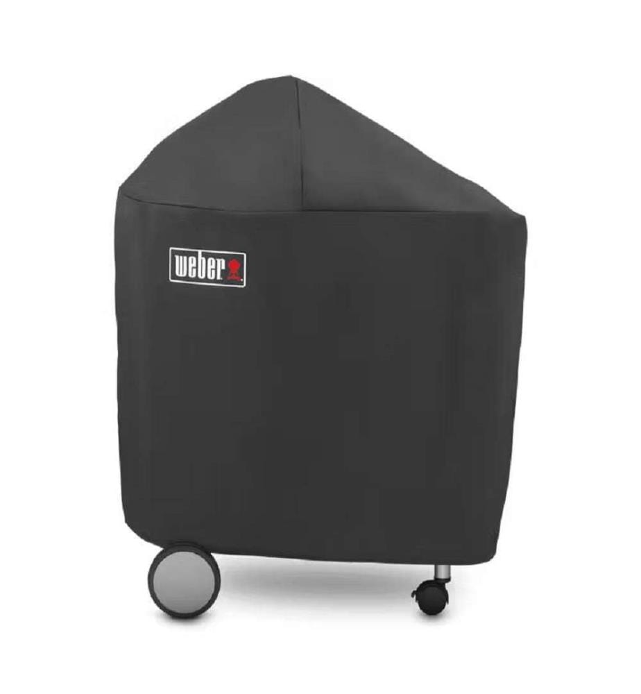 Housse premium de barbecue pour barbecues à charbon Performer Ø57 cm - Noir