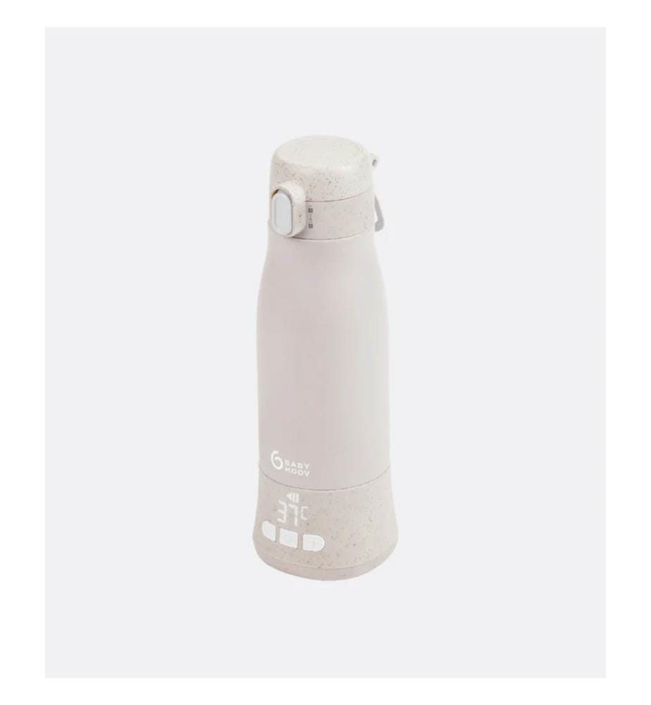 Chauffe-biberon nomade rechargeable Moov & Feed - Sable