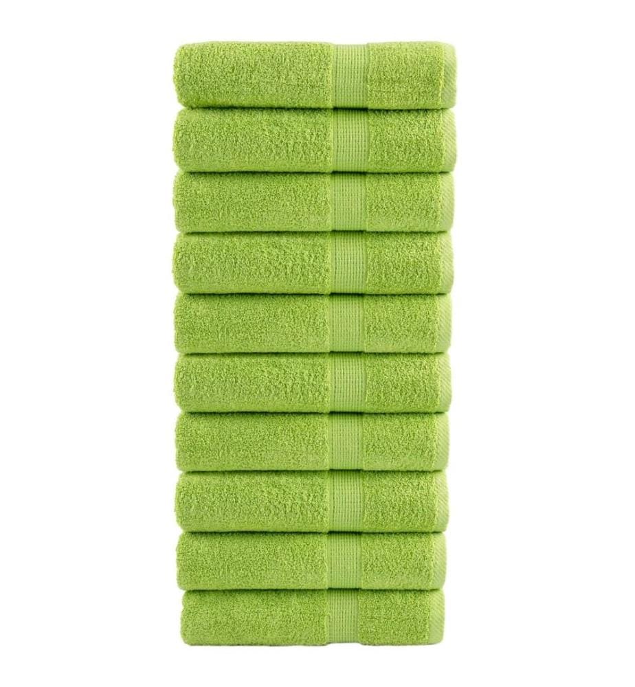 Serviettes de douche de qualité supérieure SOLUND 10 pcs