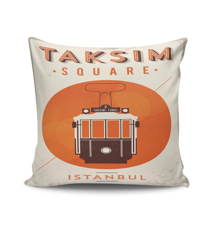 Coussin, Multicolore, 50% coton / 50% polyester