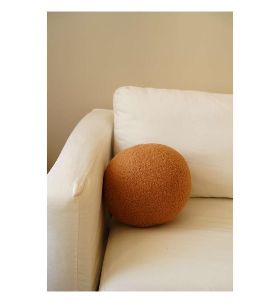 Coussin, marron, 75 % POLYESTER RECYCLÉ / 25 % POLYESTER