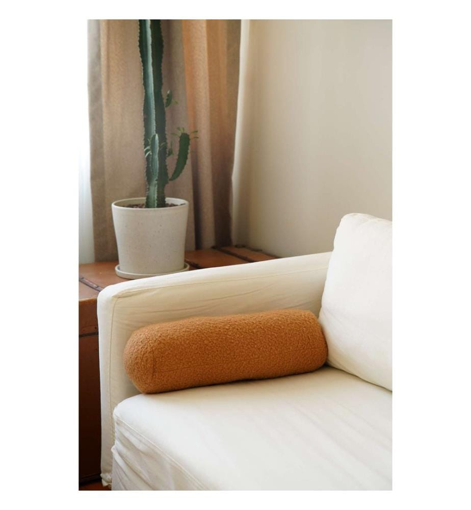 Coussin, marron, 75 % POLYESTER RECYCLÉ / 25 % POLYESTER