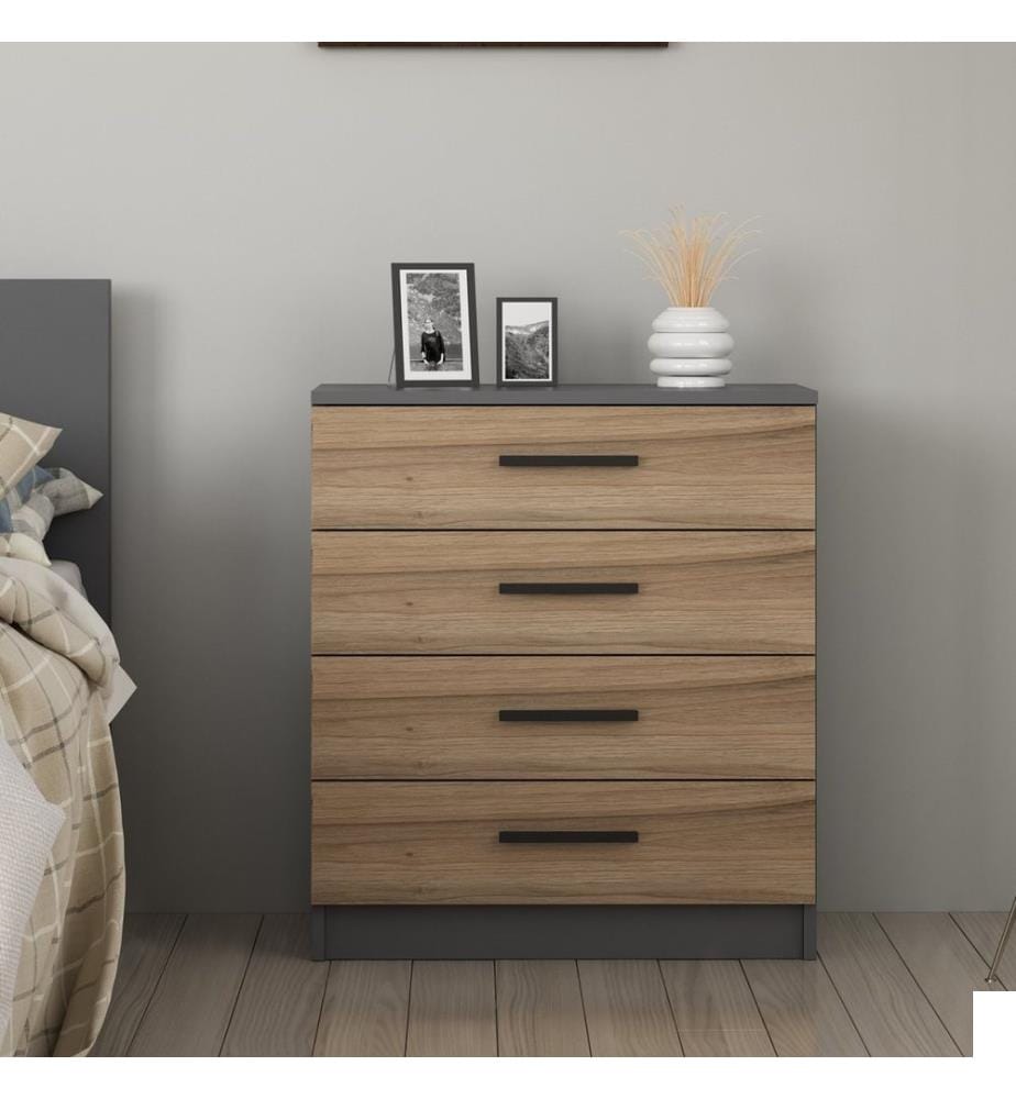 Commode, Noyer, Panneau de particules mélaminé