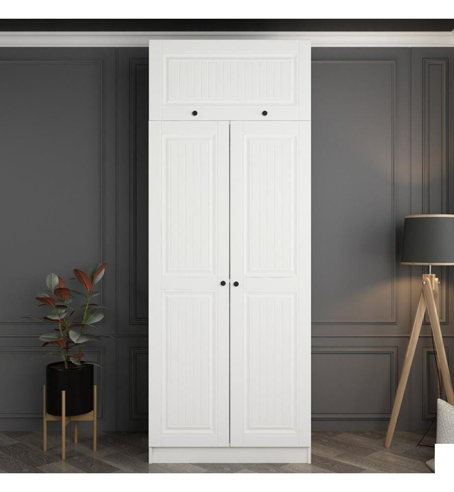 Armoire, Blanc, Panneau de particules mélaminé