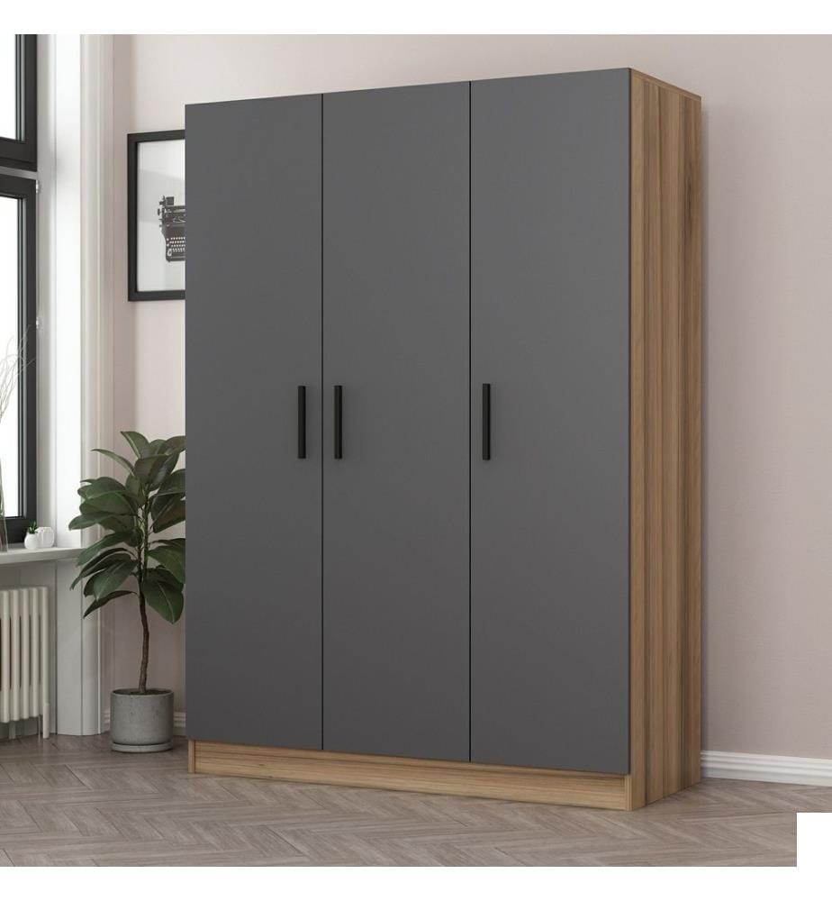 Armoire, Anthracite, Panneau de particules mélaminé
