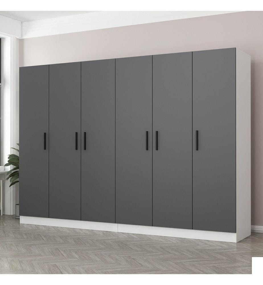 Armoire, Anthracite, Panneau de particules mélaminé