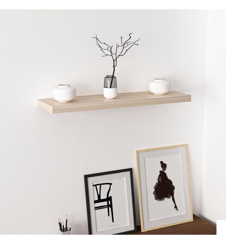 Etagère murale, Sonomo, panneau de particules mélaminé