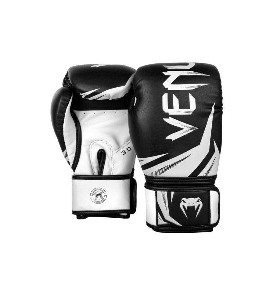 Venum - Challenger 3.0 Boxing Gloves Noir/Blanc, 16 oz