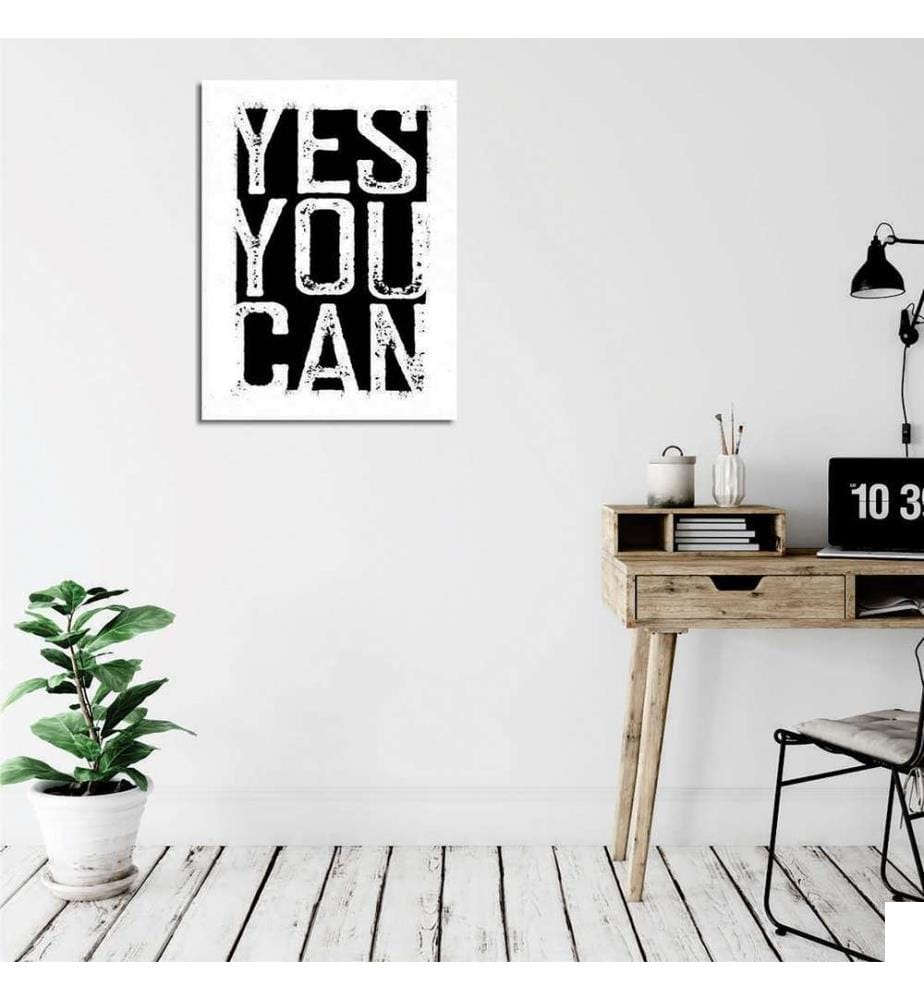 Peinture décorative sur toile, multicolore, 60% coton - 40% polyester, cadre en bois