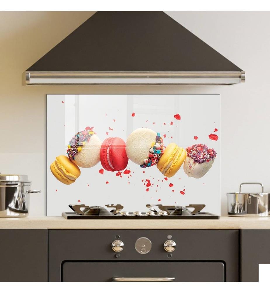 Peinture décorative en verre trempé, Multicolore, Verre trempé