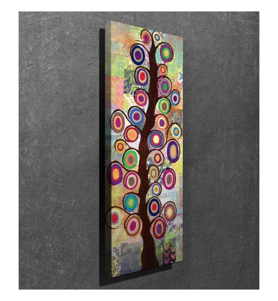 Peinture décorative sur toile, Multicolore, Toile