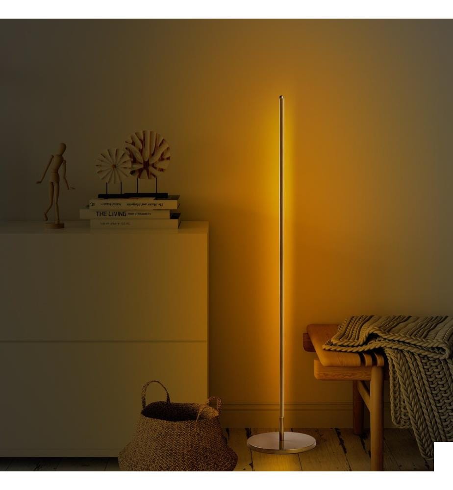 Lampadaire, Or, Corps Métallique