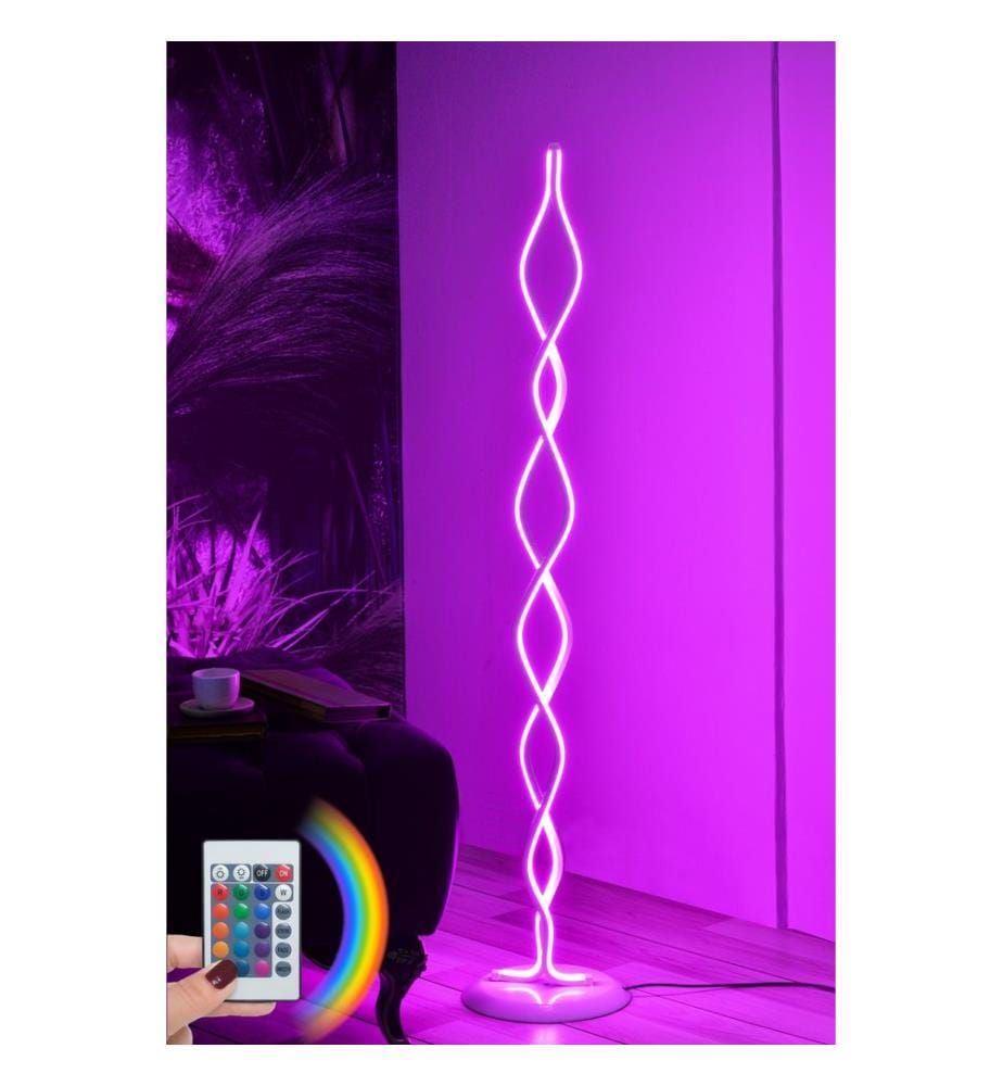 Lampadaire, Multi Colorants, En Aluminium