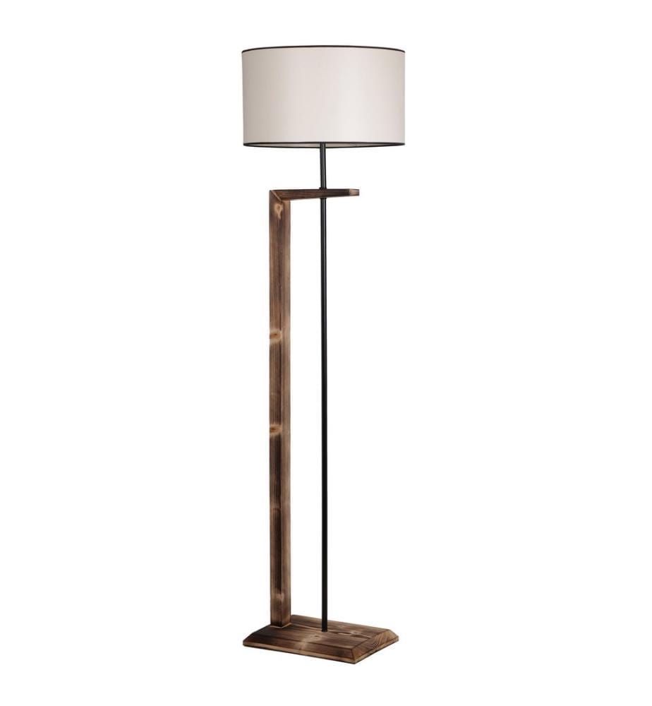 Marron, Crème, Lampes À Barres, 36 X 26 cm, Corps En Métal Et En Bois