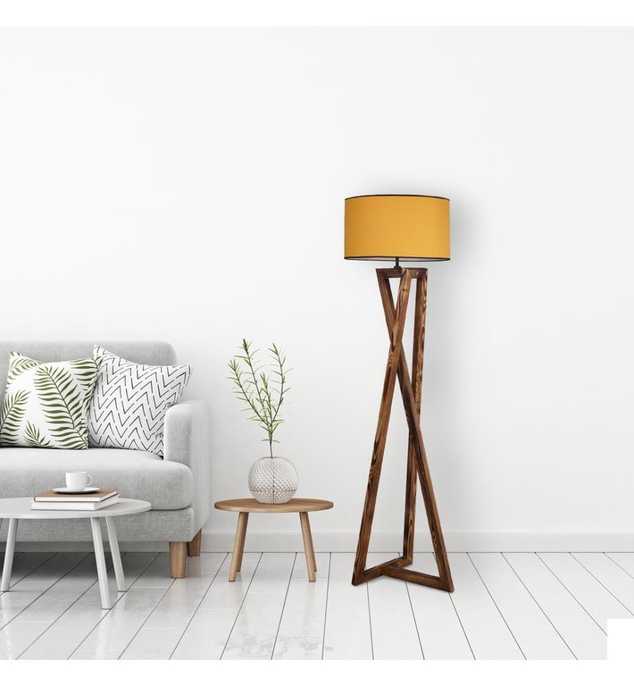 Marron, Moutarde, Lampadaire,