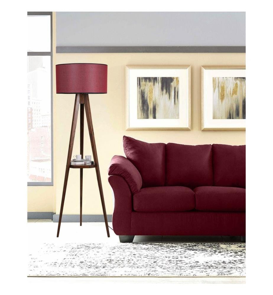 Nussbaum, Blaret, Rouge, Lampadaire, Papier De Bois