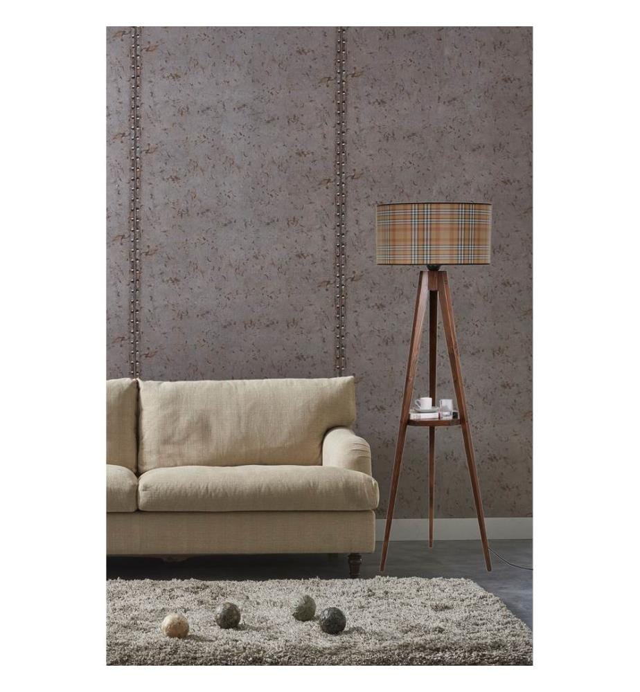 Marron, Lampadaire, Corps En Bois