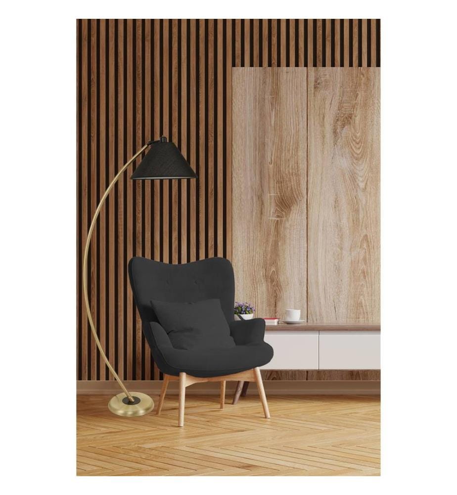 Noir, Lampadaire, Corps Métalliques