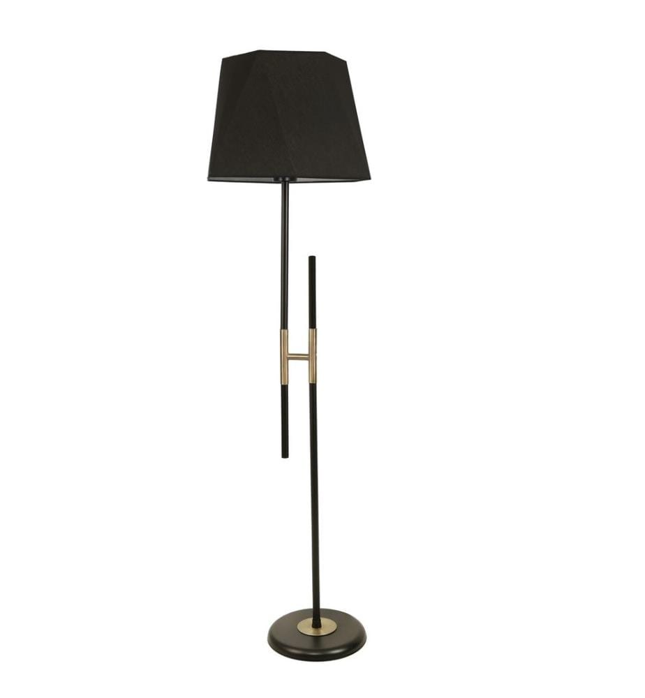 Noir, Lampadaire, Corps Métalliques