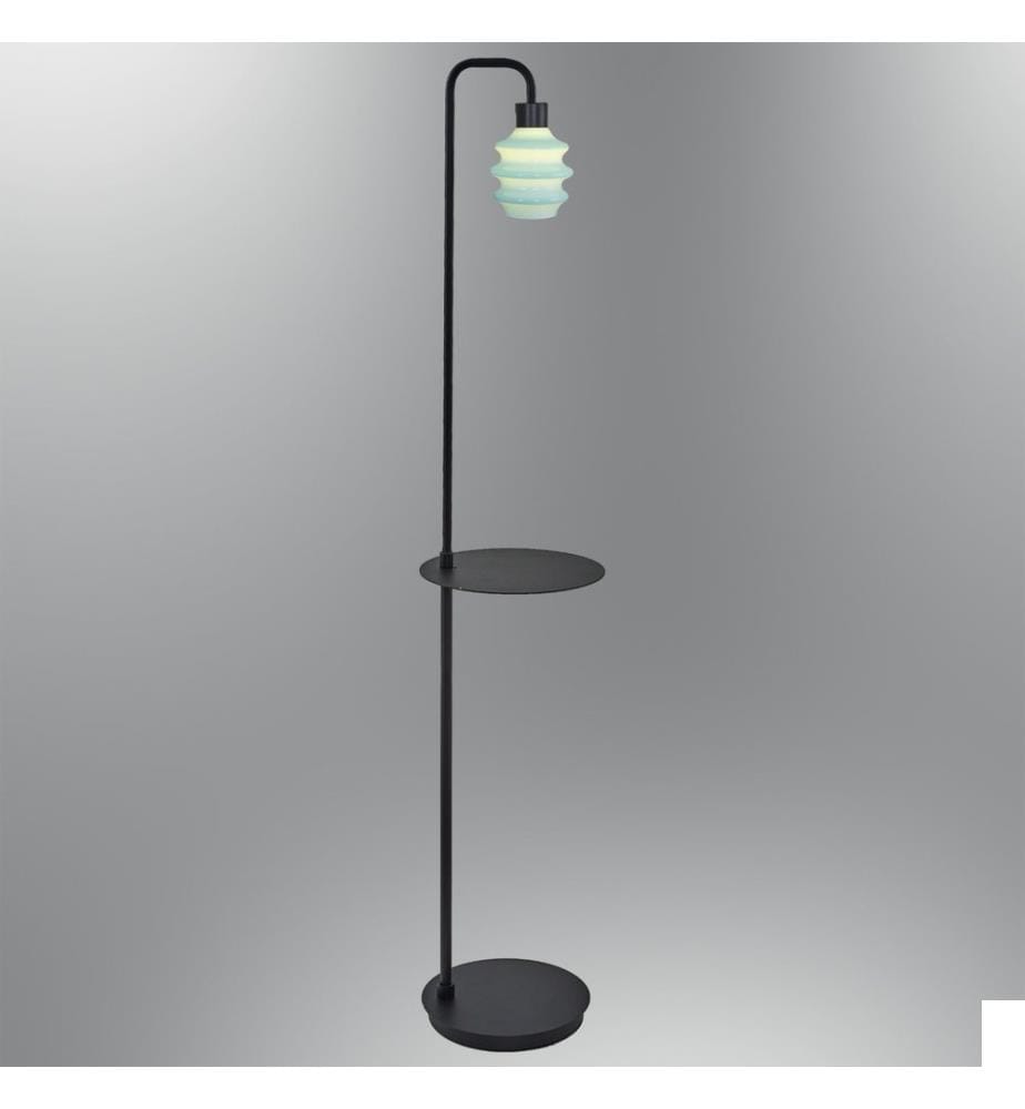 Lampadaire, Bleu, Metal Body