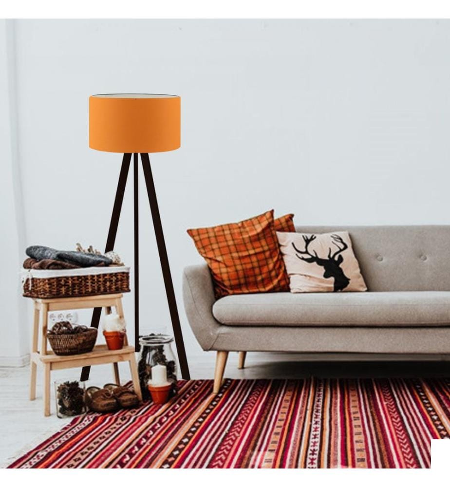 Orange, Lampadaire, 21 X 38 cm, PVC