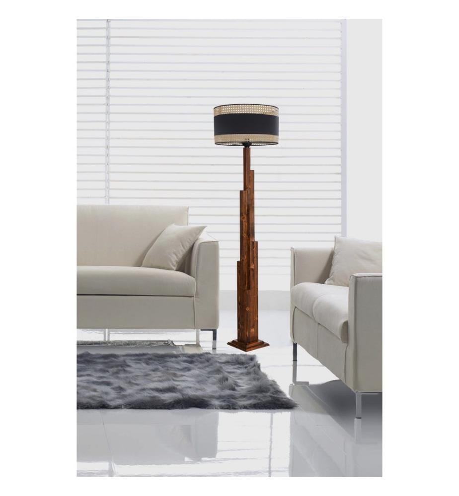 Lampadaire, Noix, Métal